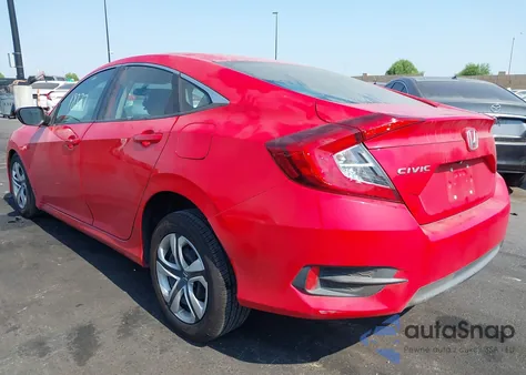 2018 Honda Civic Lx из США, поврежденный, VIN 2HGFC2E55JH513177
